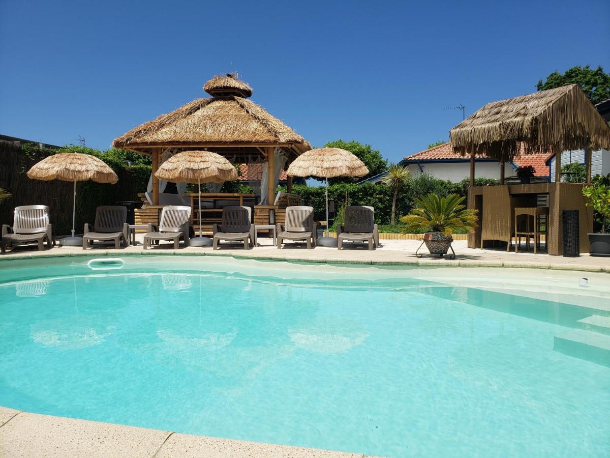 Studio Zure Ondoan - Spa Et Piscine Chauffee Тарнос Екстериор снимка